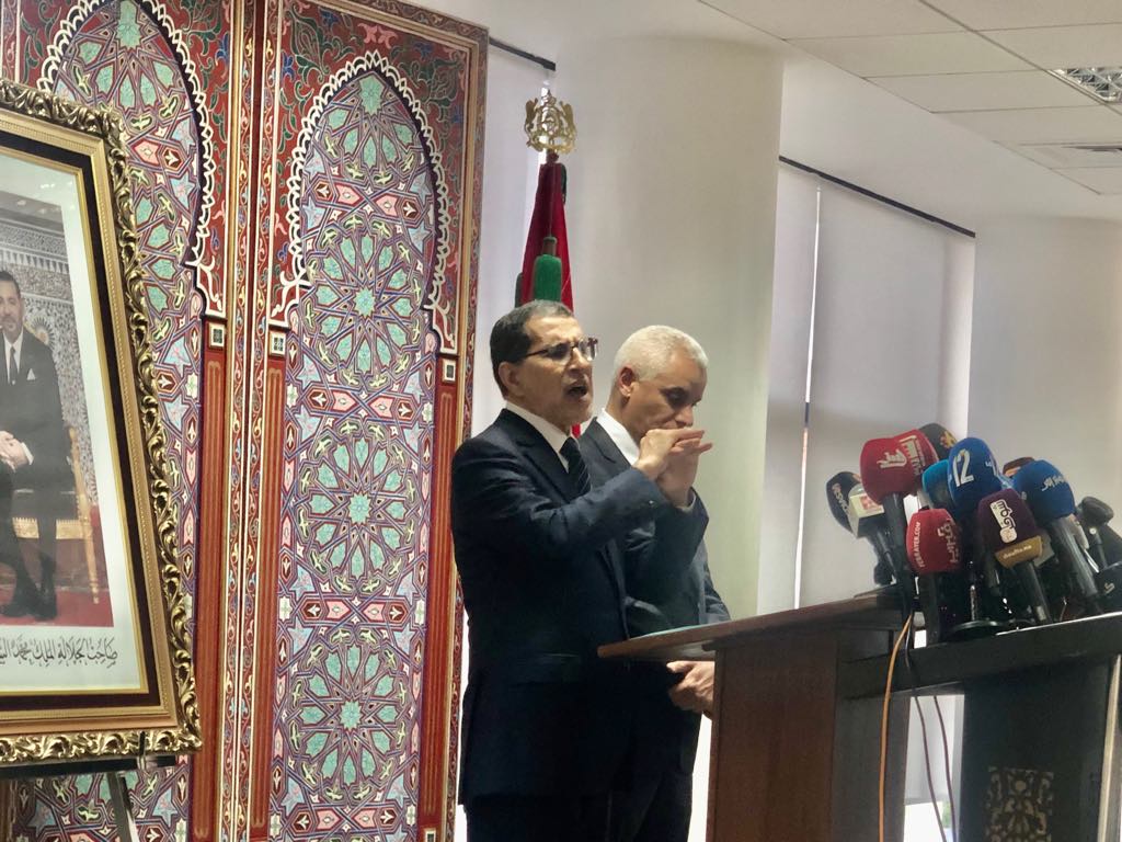 رئيس الحكومة و وزير الصحة للمغاربة:ماعندكمش لاش تخافوا من فيروس كورونا