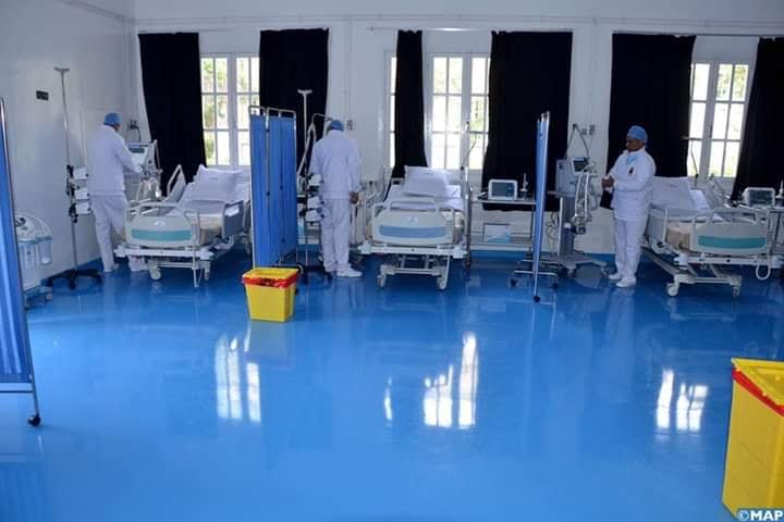 “صَاوْبُوه في 6 أيام فقط”.. المستشفى الميداني بالنواصر جاهز لاستقبال المصابين بكورونا (+صور)