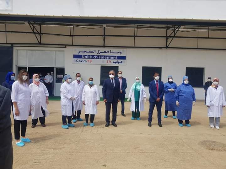 سيدي سليمان. إطلاق وحدة للعزل الصحي مجهزة بجميع المعدات الطبية اللازمة