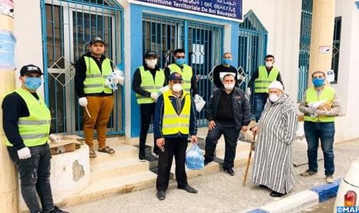 المجتمع المدني بالحسيمة في قلب معركة التصدي لجائحة كورونا