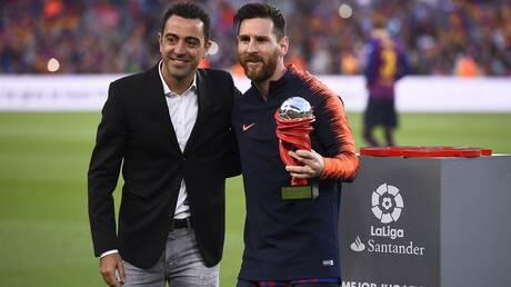 تشافي. ميسي سيستمر في الملاعب  مع برشلونة حتى هذا العمر