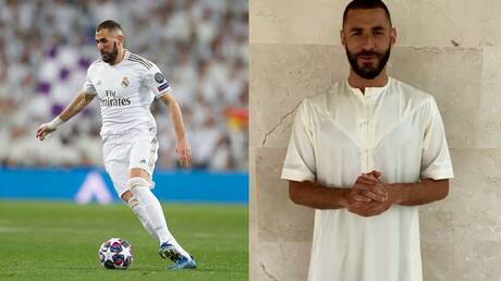 فيديو. بنزيما يعايد المسلمين باللغة العربية