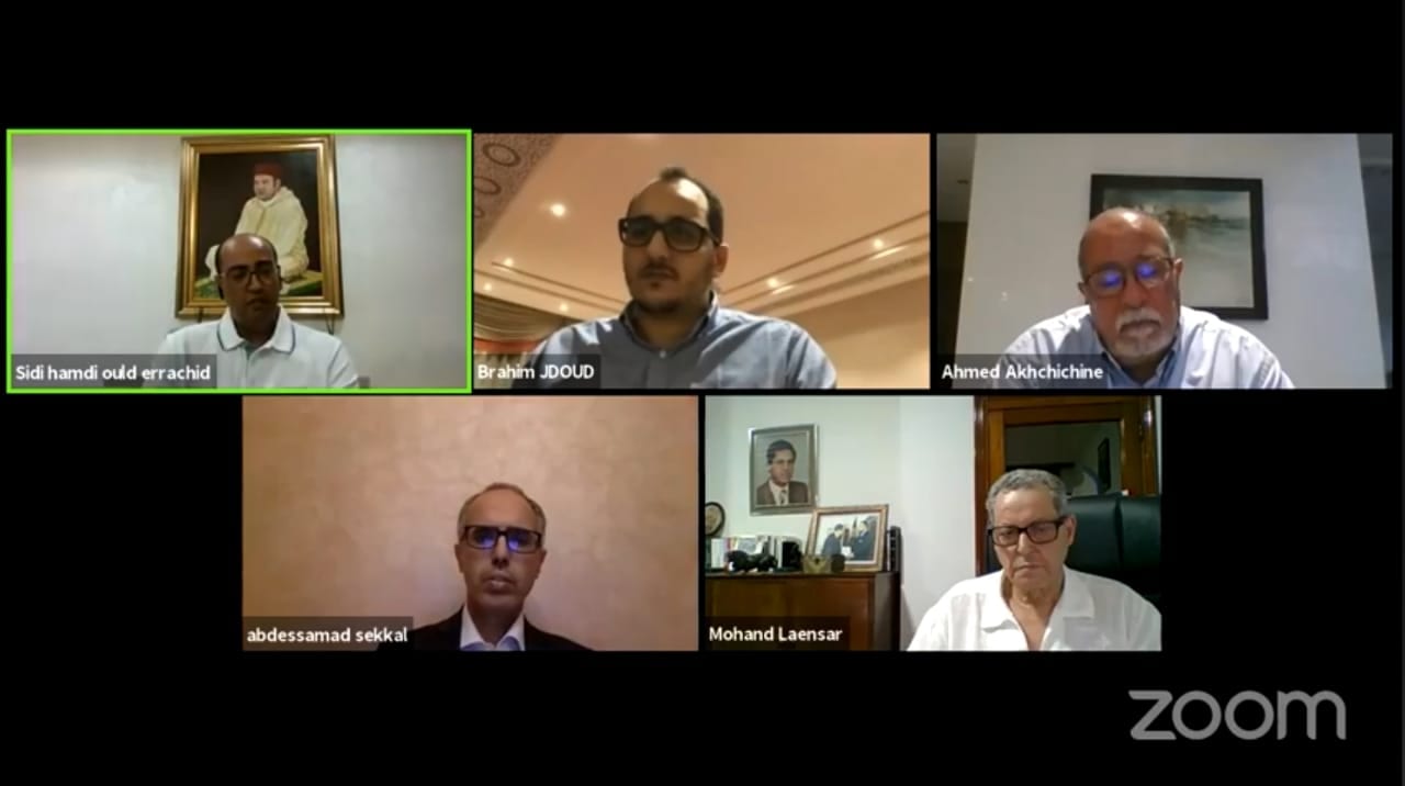 في ندوة رؤساء 4  جهات. ولد الرشيد: جائحة كورونا ابرزت الدور الحيوي لمؤسسة الجهة