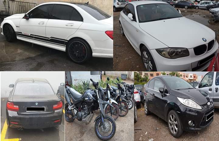 كازا. إيقاف 17 “أولاد الفشوش” كانوا يقودون سياراتهم ودرجاتهم بطريقة استعراضية وخطيرة