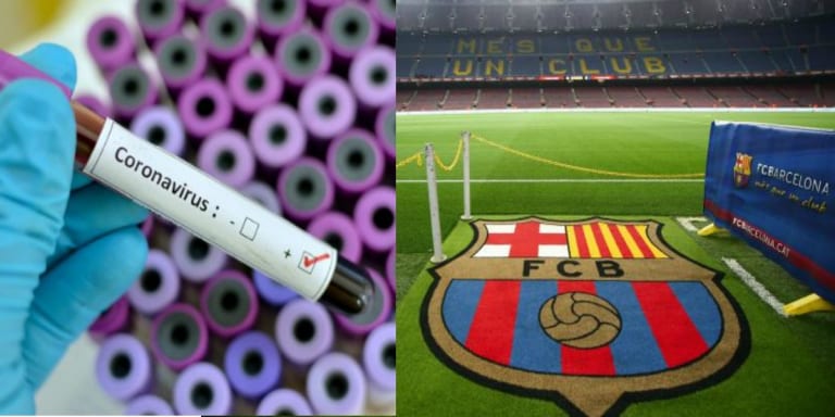 برشلونة يخضع لاعيبه لفحوصات طبية تمهيدا لعودة التدريبات