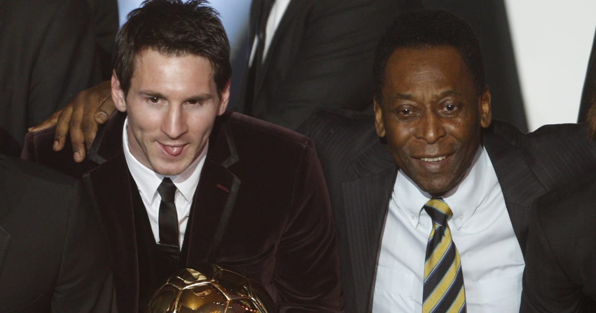 ميسي يهدد عرش الأسطورة بيليه