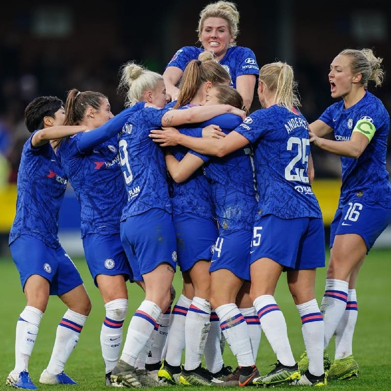 رسميا. سيدات  تشيلسي تفوز بلقب الدوري الإنجليزي الممتاز لكرة القدم
