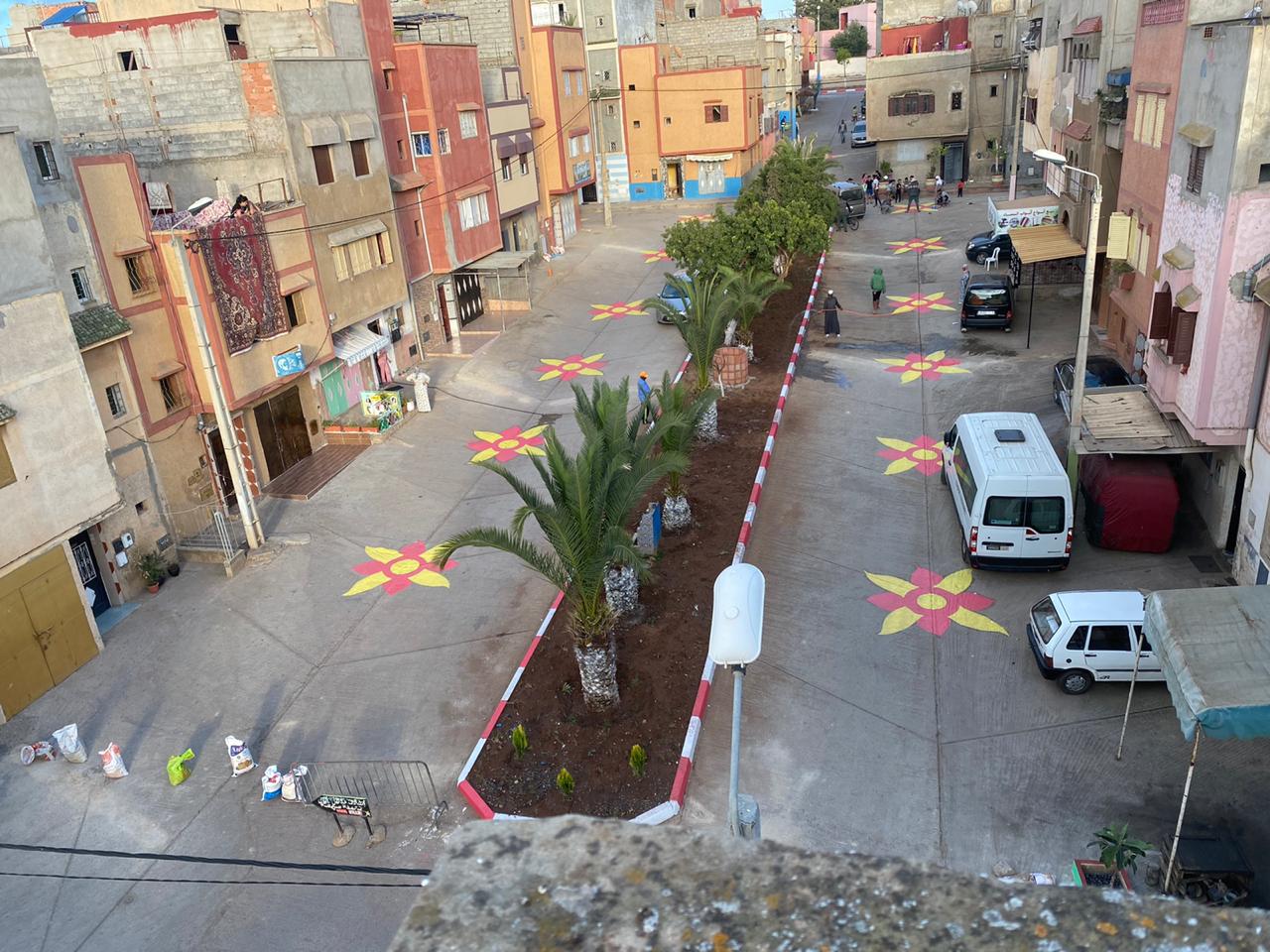 شباب بوقنادل ينخرط في عملية تزين واسعة (صور)