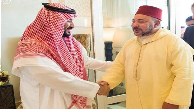 ولي العهد السعودي يجري إتصالا هاتفيا مع الملك محمد السادس