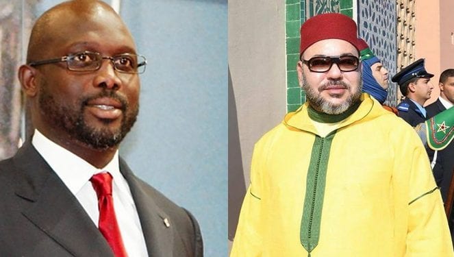 الملك يهنئ جورج ويا بمناسبة عيد استقلال ليبيريا