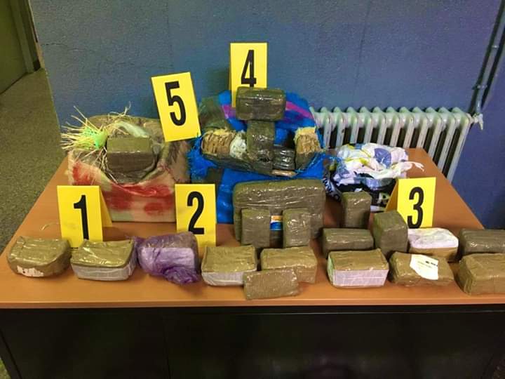 برافو. إجهاض عملية ثانية وحجز 530 كيلوغراما من الحشيش بوجدة (الصور)