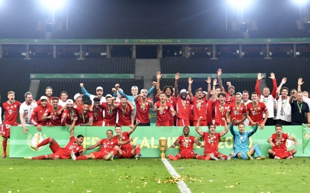 فوز بايرن ميونيخ بكأس ألمانيا يمنحه العديد من الأرقام القياسية