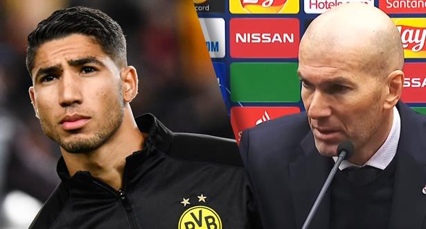 و أخيرا. ها شنو قال زيدان حول وجهة حكيمي