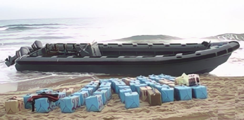 البحرية الملكية. إحباط محاولة لتهريب “الحشيش” في عرض المتوسط