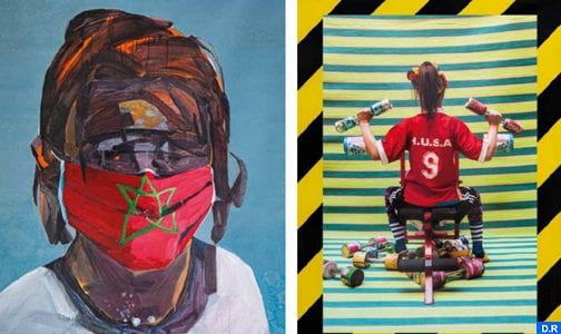 معرض “الفن من أجل الأمل”.. أو عندما تصبح الجائحة منبعا للحياة