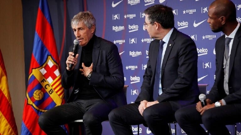 رسميا. برشلونة يعلن إقالة “سيتين” ووسائل إعلام تكشف هوية المدرب الجديد