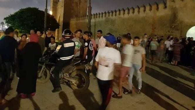 بينهم قاصرين.. أمن سلا يوقف سبعة مشجعي كرة القدم شاركوا في أعمال شغب