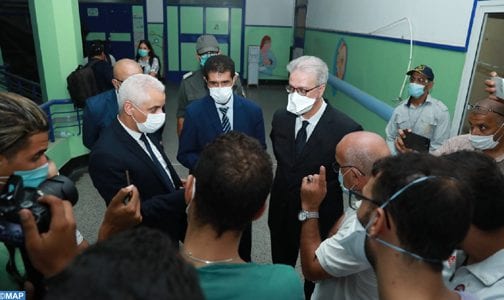 بعد الفضيحة.. أيت الطالب يزور مستشفى ابن طفيل بمرّاكش