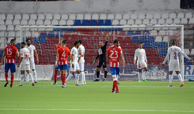 البطولة الإحترافية. فريق المغرب التطواني يتعثر أمام ضيفه فريق حسنية أكادير