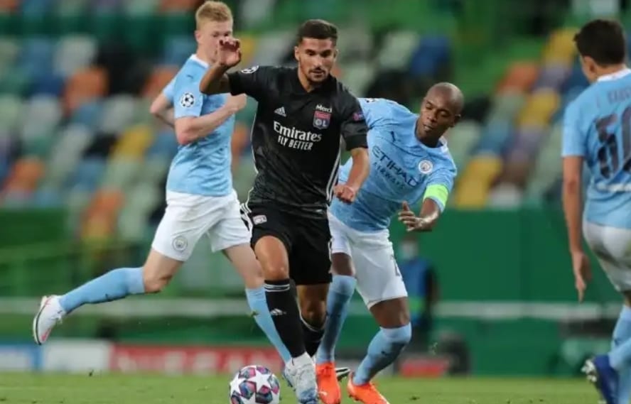 ليون الفرنسي يواصل مفاجآته بإسقاطه مانشستر سيتي ويضرب موعدا مع البايرن