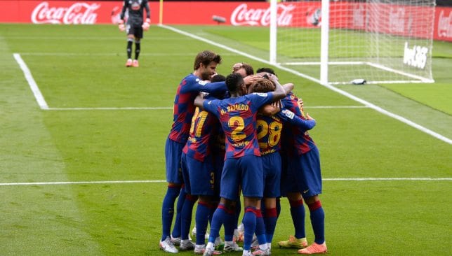 برشلونة يفوز على نابولي في إياب دوري أبطال أوروبا