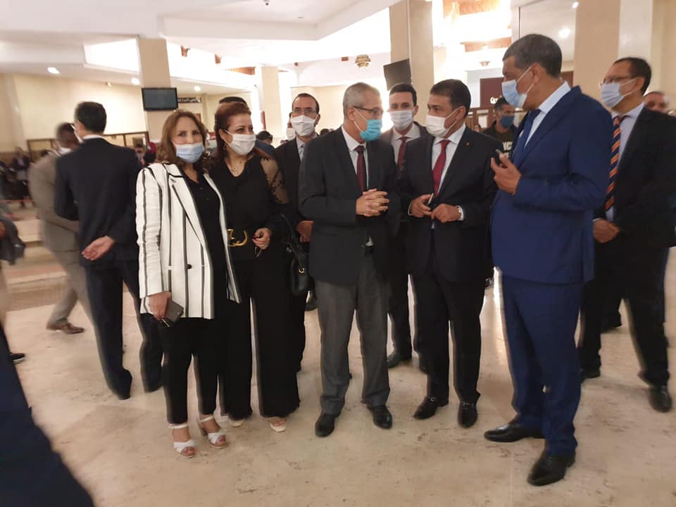 زيارة مفاجئة لوزير العدل والمفتش العام لمحكمة الدار البيضاء واجتماع مع القضاة 