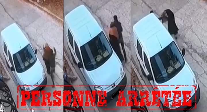 إيقاف ثلاثيني ظهر في فيديو يوثق لسرقة سيدة بطنحة