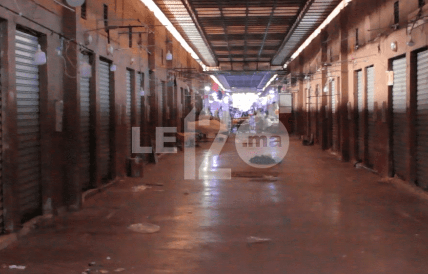 كوفيد -19.. السلطات تغلق جناح بأكبر معلمة تجارية باكادير