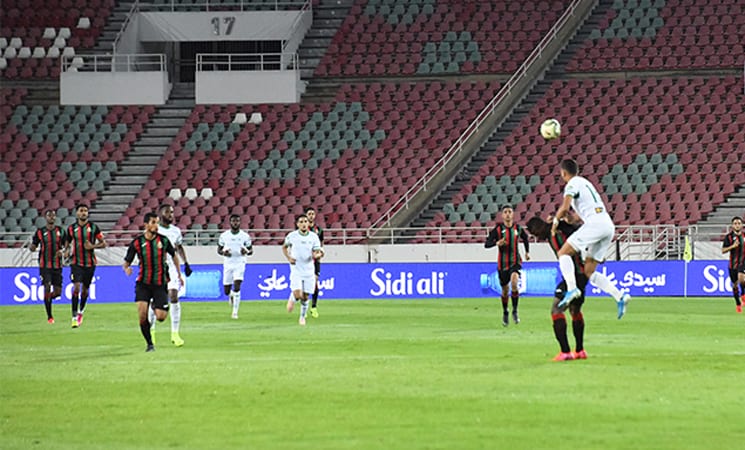 البطولة الاحترافية. الجيش الملكي يعود بتعادل إيجابي من الملعب الكبير بطنجة
