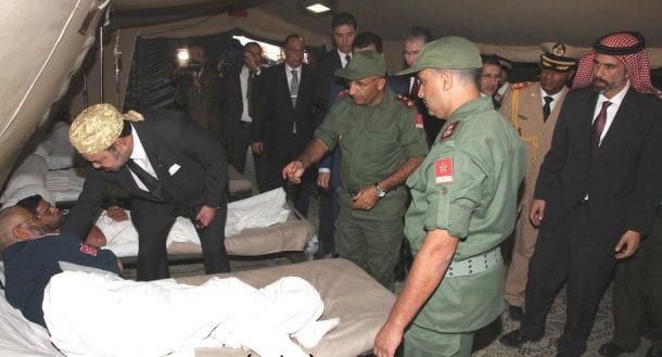 انتهاء مهمة المستشفى الطبي الجراحي الميداني بمخيم الزعتري المقام من قبل القوات المسلحة الملكية