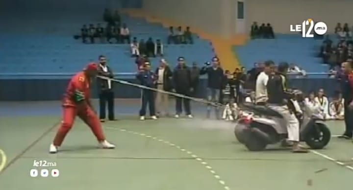 “هركل أكادير”. يجر بأسنانه أثقالا تفوق 10 أطنان يوجه هذا الطلب المؤثر إلى المسؤولبن في بلاد العجائب