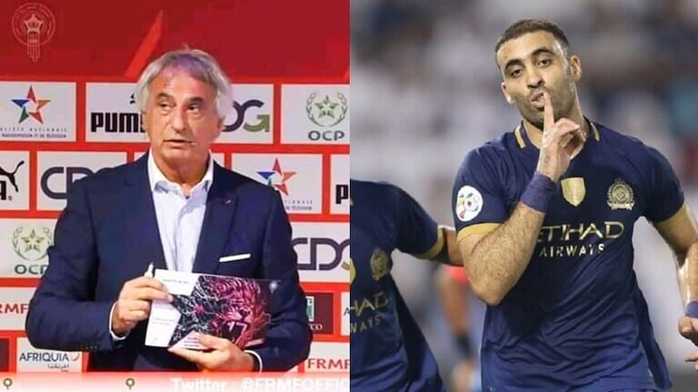 الدولي حمد الله يرد على “حاليلوزيتش” بعد استبعاده من المنتخب الوطني