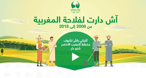 وزارة الفلاحة. إطلاق موقع إلكتروني جديد لرصد عشر سنوات من إنجازات “مخطط المغرب الأخضر”