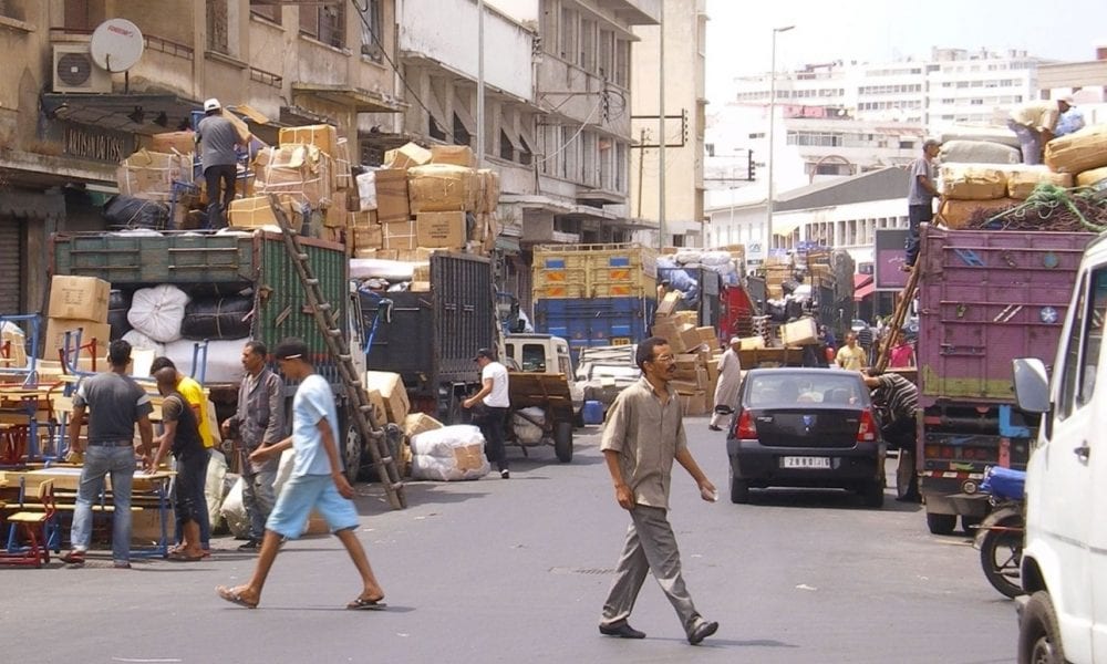 الدار البيضاء.. مهنيو نقل البضائع مستمرون في إحصاء خسائرهم