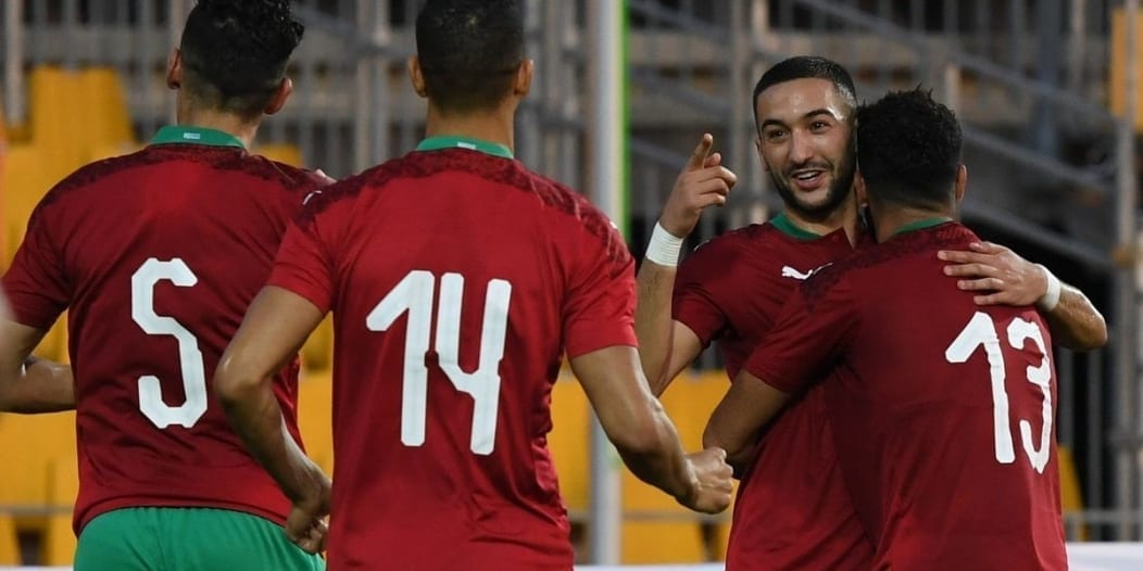 زياش يقود أسود الأطلس إلى الفوز على إفريقيا الوسطى بثنائية نظيفة