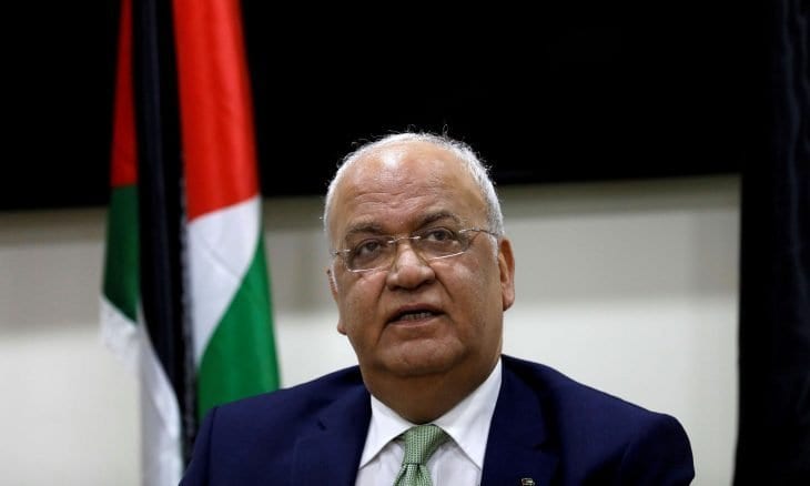 عاجل.. وفاة القيادي الفلسطيني صائب عريقات متأثرا بإصابته بكورونا