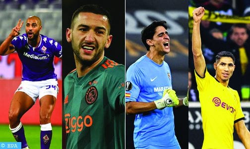 ترشيح أربعة لاعبين مغاربة لنيل جائزة “أفضل لاعب مغاربي في السنة” لمجلة “فرانس فوتبول”