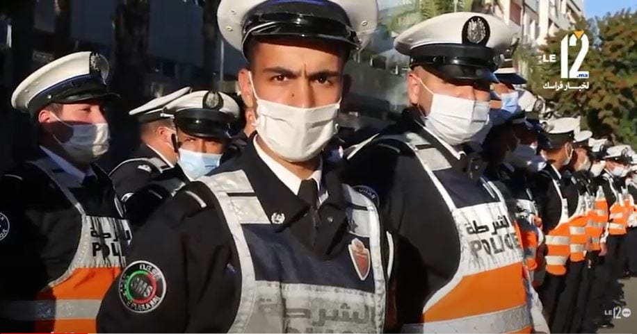  ربورتاج الرباط. شاهد إستنفار أمني لفرض حظر التجوال ليلة البوناني