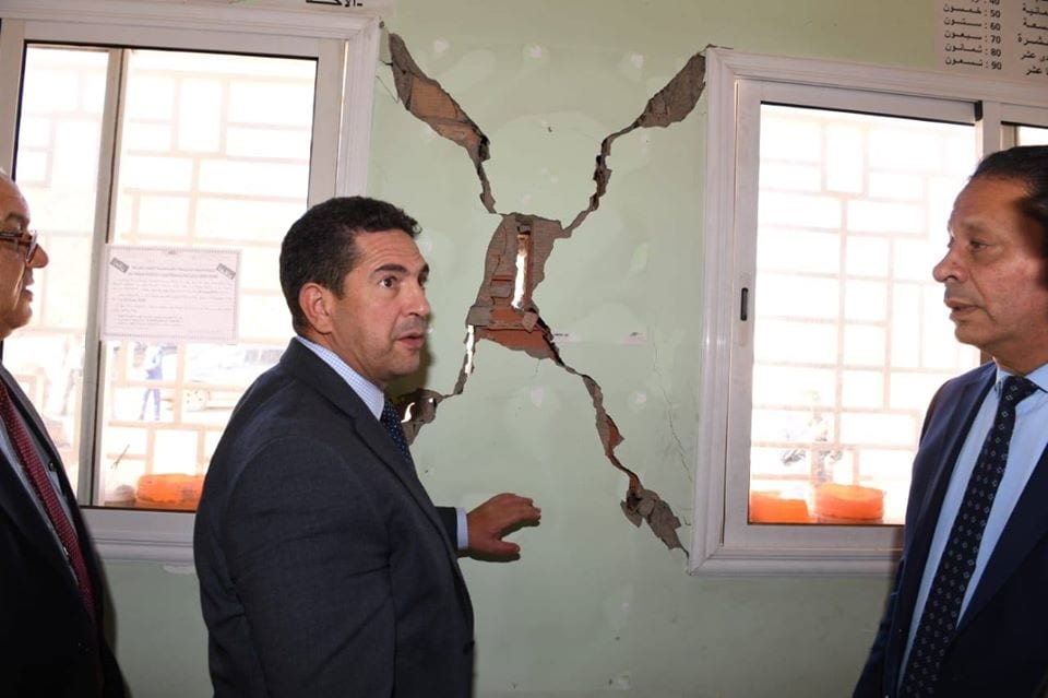 مصرع أستاذ بعد انهيار حجرة دراسية.. ووزارة أمزازي توضح