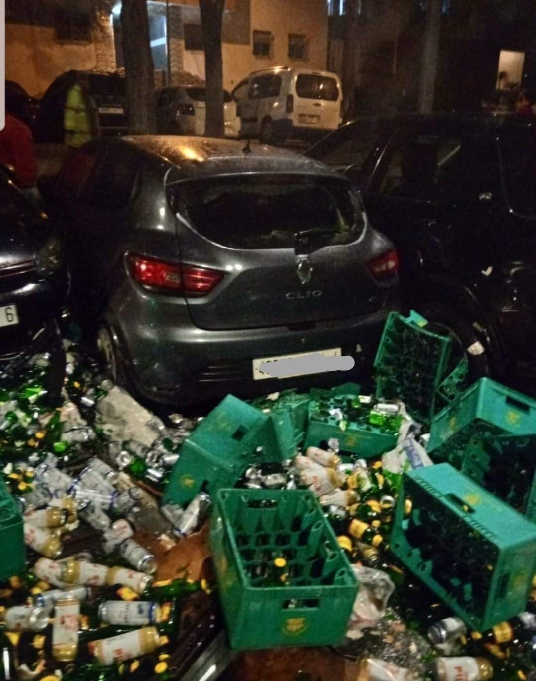 بعدما تسبب في الكثير من الفوضى.. اعتقال شيفور الكاميو ديال الشراب لي تقلب في الرباط