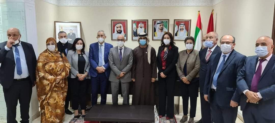 برلمانيون يزورون عدد من القنصليات بمدينة العيون