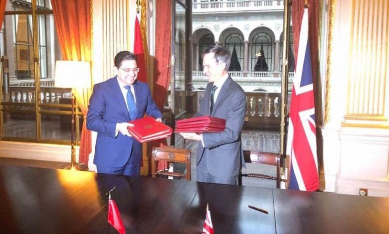 إعلان مشترك بين الرباط ولندن.. هذا ما جاء فيه  