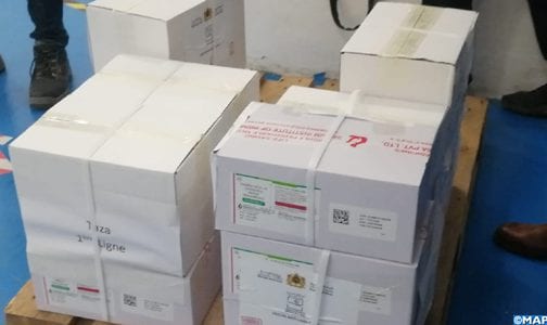 جهة الرباط سلا القنيطرة تتوصل بالدفعة الأولى من لقاح فيروس كورونا