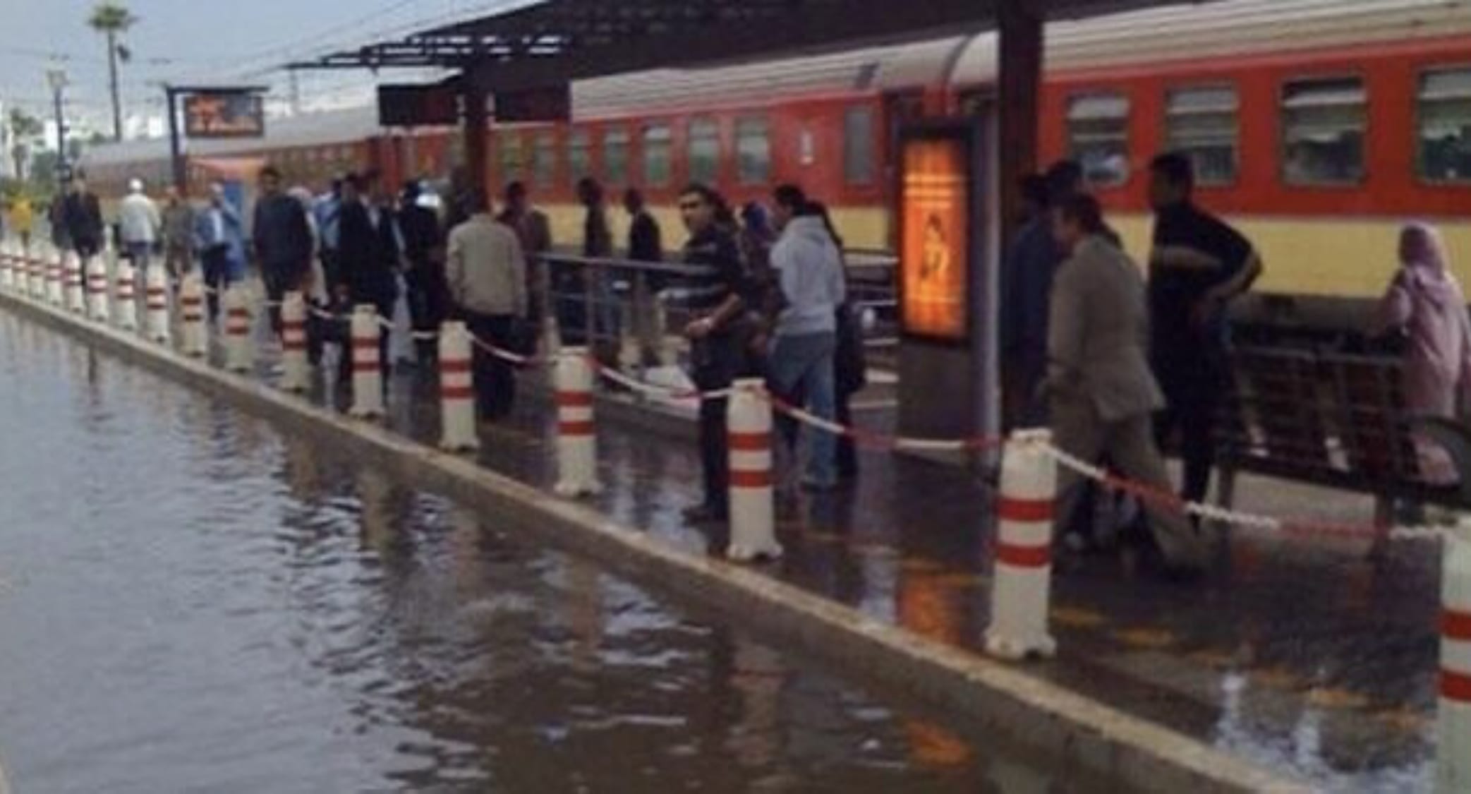 الـ “ONCF”.. التساقطات المطرية تتسبب في اضطراب حركة القطارات