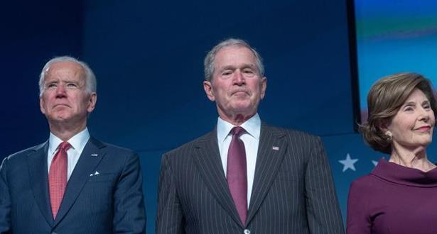 الرئيس الأسبق جورج بوش يعتزم حضور حفل تنصيب بايدن