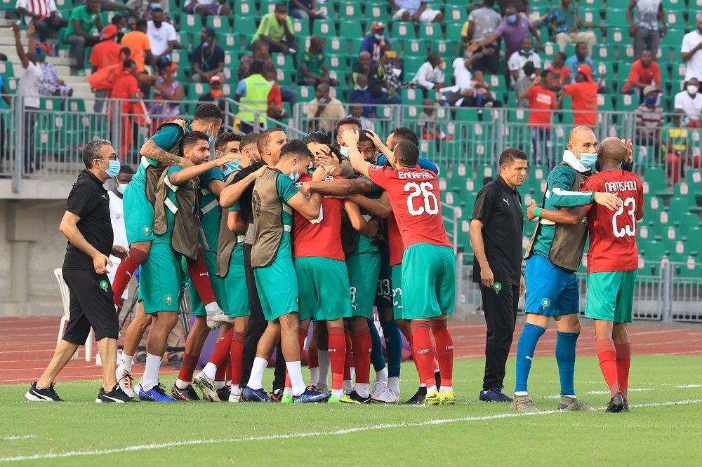 المنتخب المغربي يدك شباك زامبيا بثلاثية ويتأهل إلى نصف نهائي “الشان” ليواجه الكاميرون(3-1)