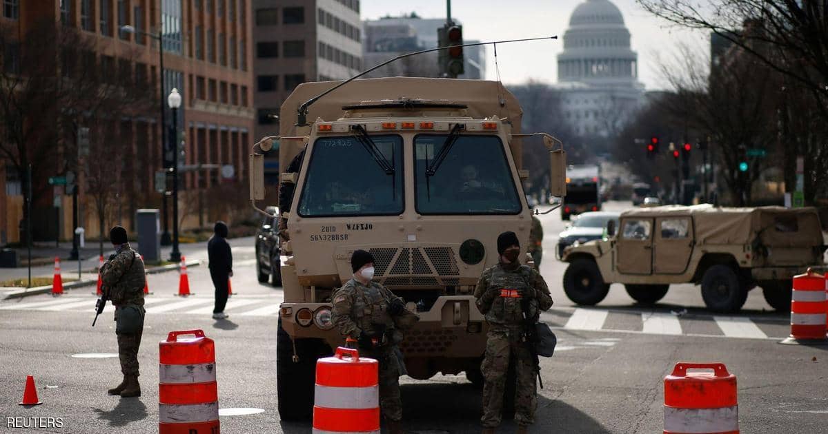 توقيف مسلّح مدجّج بالذخيرة في محيط مبنى الكونغرس في واشنطن