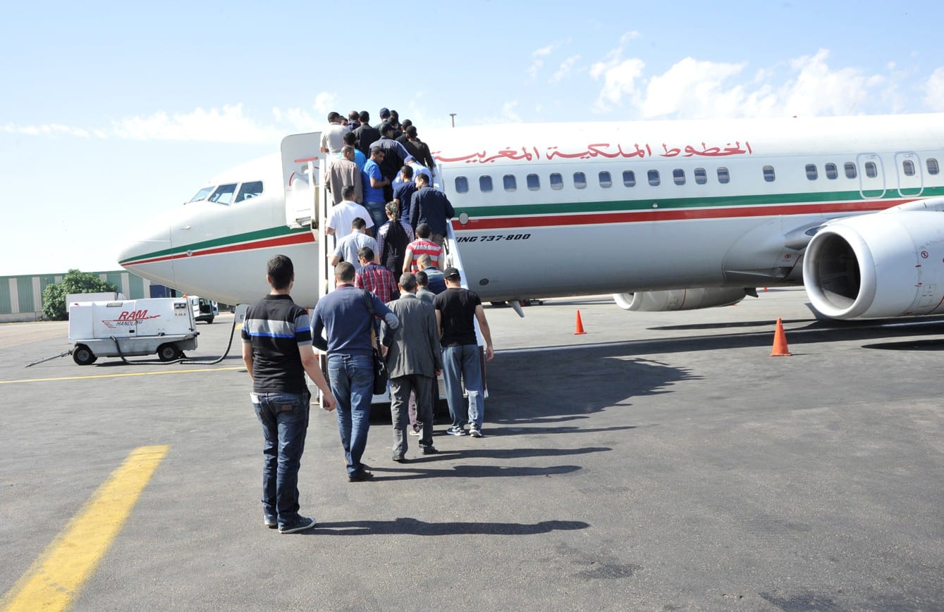 انخفاض كبير لحركة النقل الجوي بمطارات المملكة