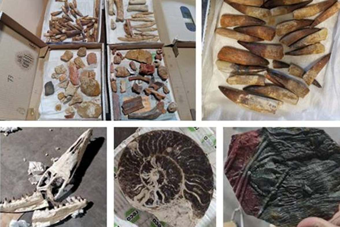 الديوانة.. إحباط محاولة تهريب 200 كيلوغرام من القطع الجيولوجية