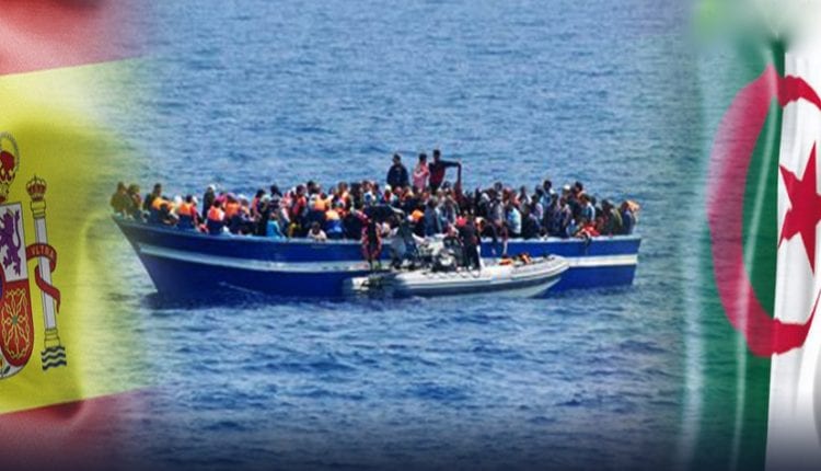 إسبانيا.. اعتراض 14 من المهاجرين السريين من جنسية جزائرية بسواحل ألميريا